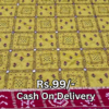 Heritage Crimson & Citrine Bandhani Dupatta